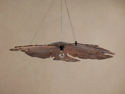 Wood Chandelier Arruga Dome Pendant Light — product view 14