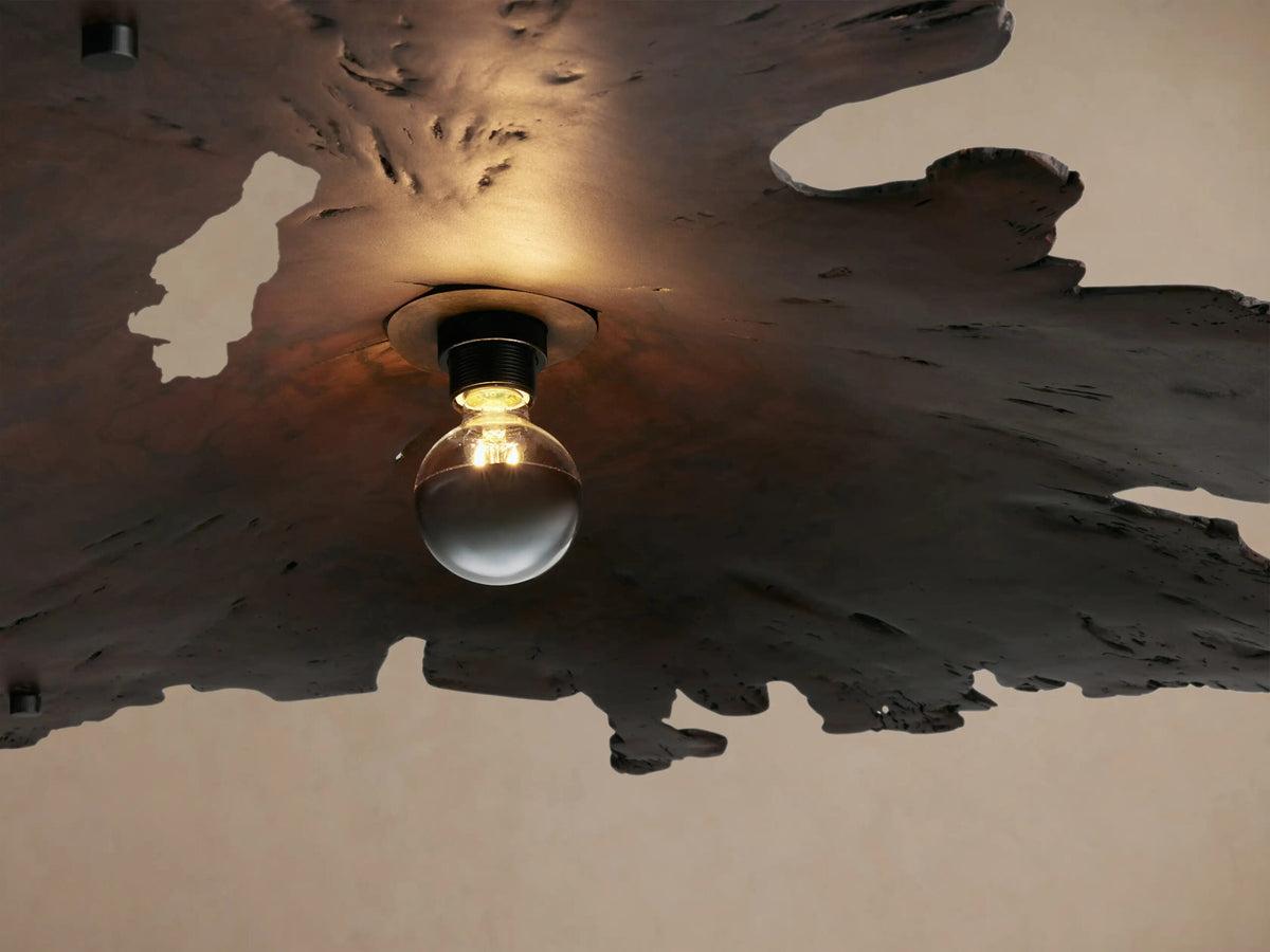Wood Chandelier Arruga Dome Pendant Light — product view 7