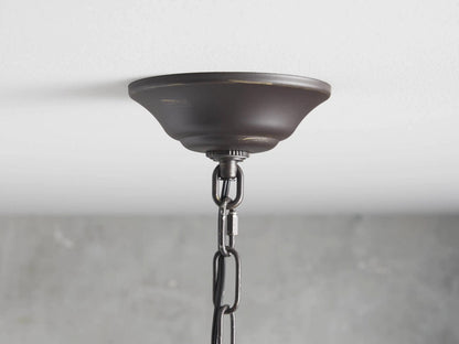Iron Chandelier Aubrey Round 4 Tier Bronze — product view 4