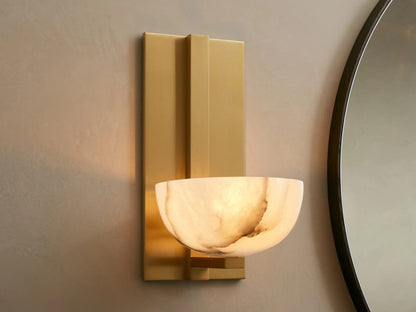 Belmira Alabaster Sconce — product view 1