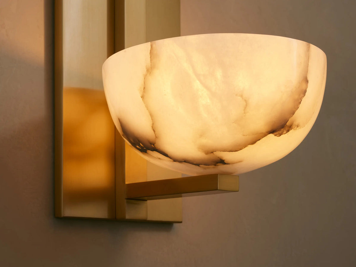 Belmira Alabaster Sconce — product view 3