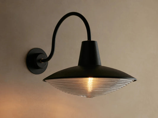 Brass Barn Sconce Wall Light — product view 1