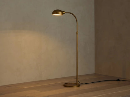 Bergamo Brass Task Lamp — product view 1