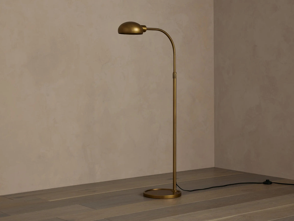 Bergamo Brass Task Lamp