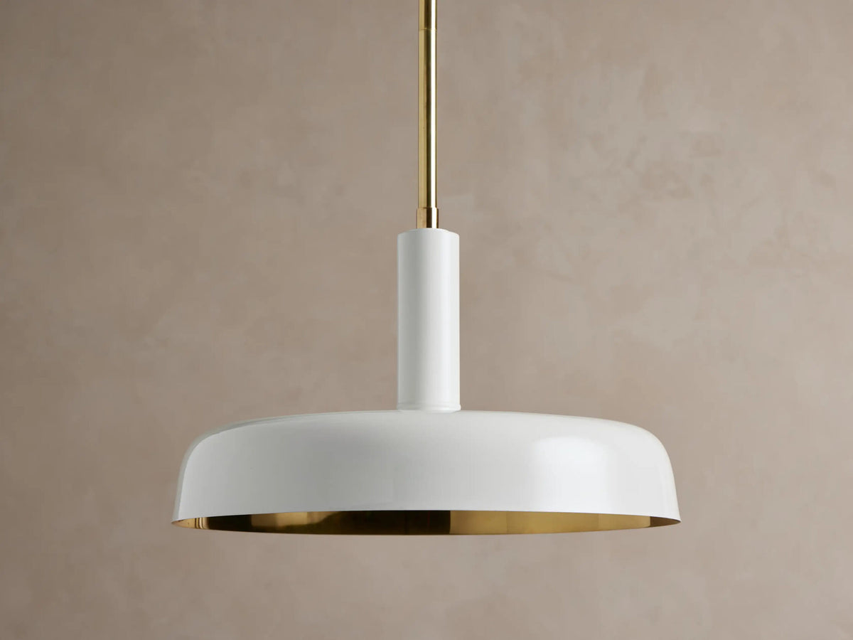 Bonham brass dome pendant — product view 10