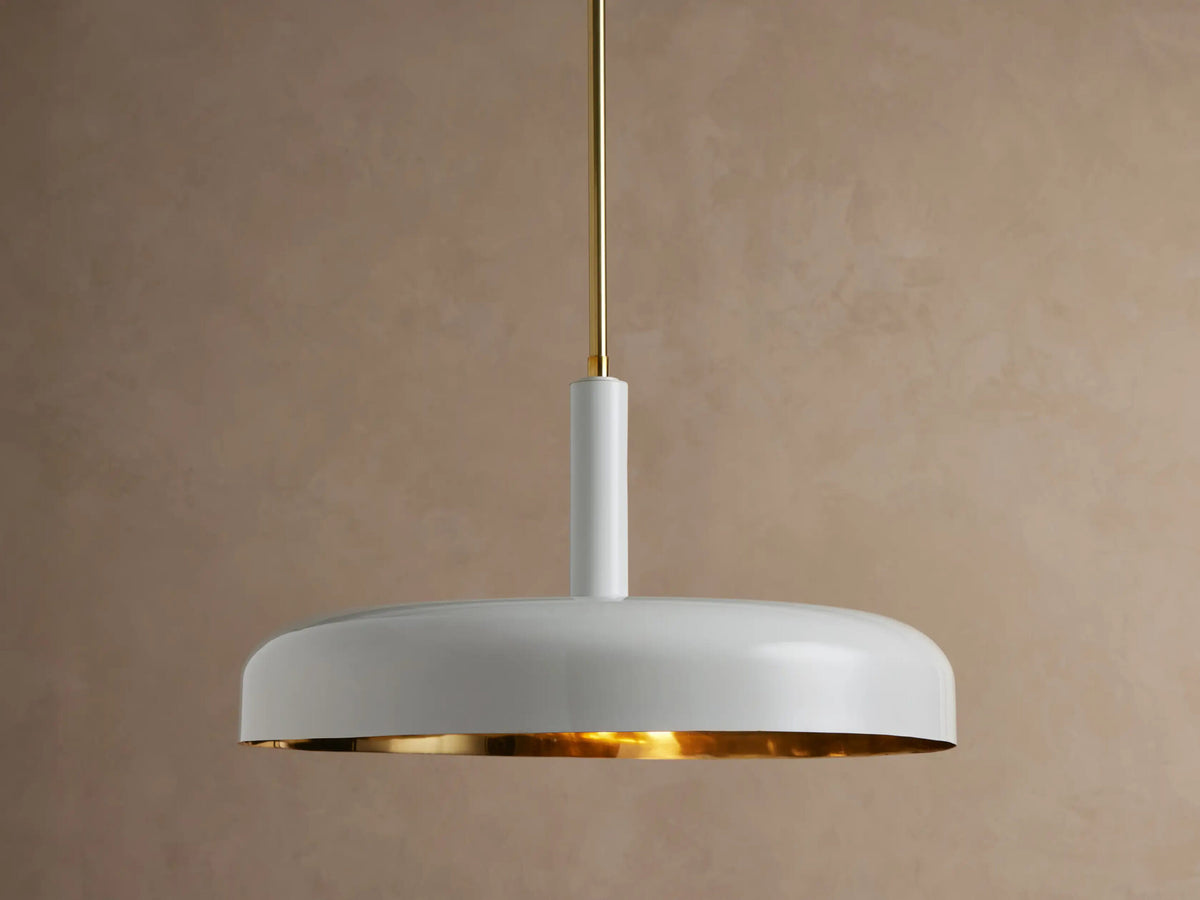 Bonham brass dome pendant — product view 13