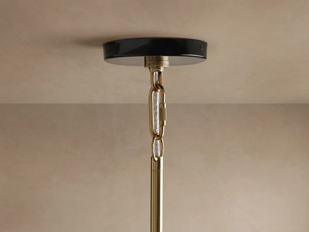 Bonham brass dome pendant — product view 20