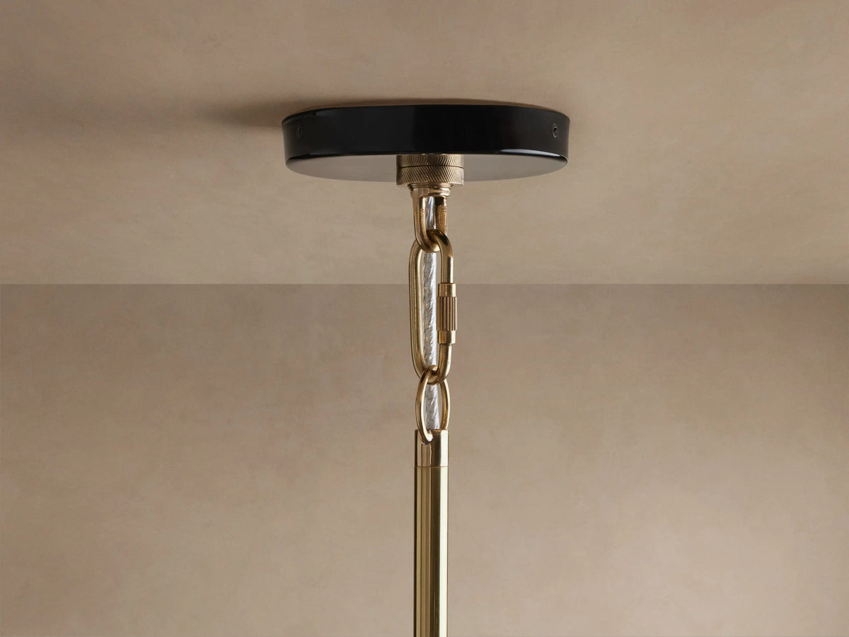 Bonham brass dome pendant — product view 24
