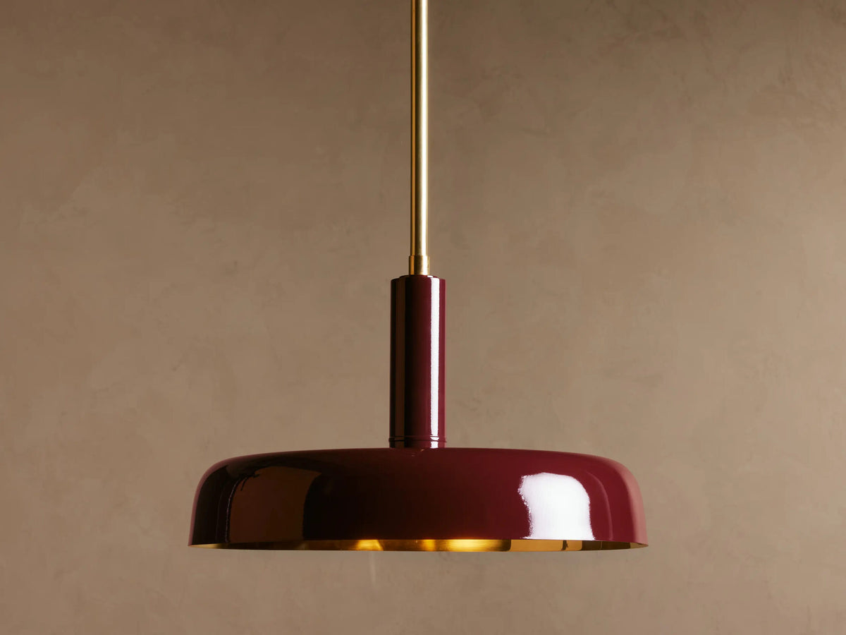 Bonham brass dome pendant — product view 25