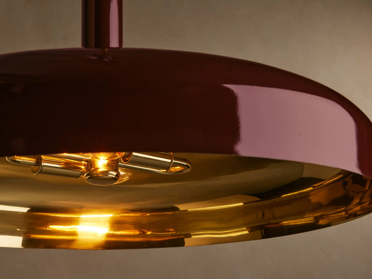 Bonham brass dome pendant — product view 27