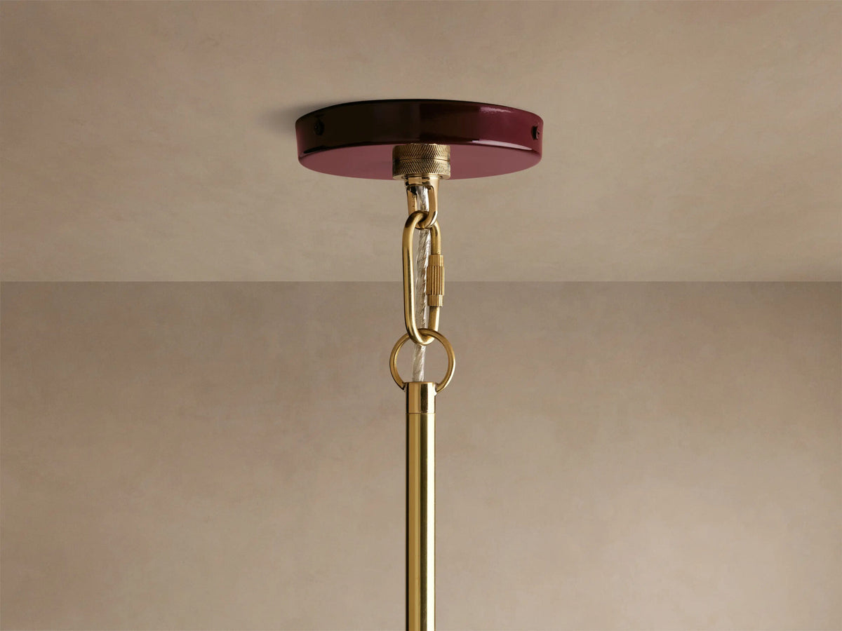 Bonham brass dome pendant — product view 28