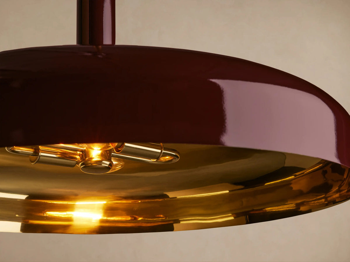 Bonham brass dome pendant — product view 31