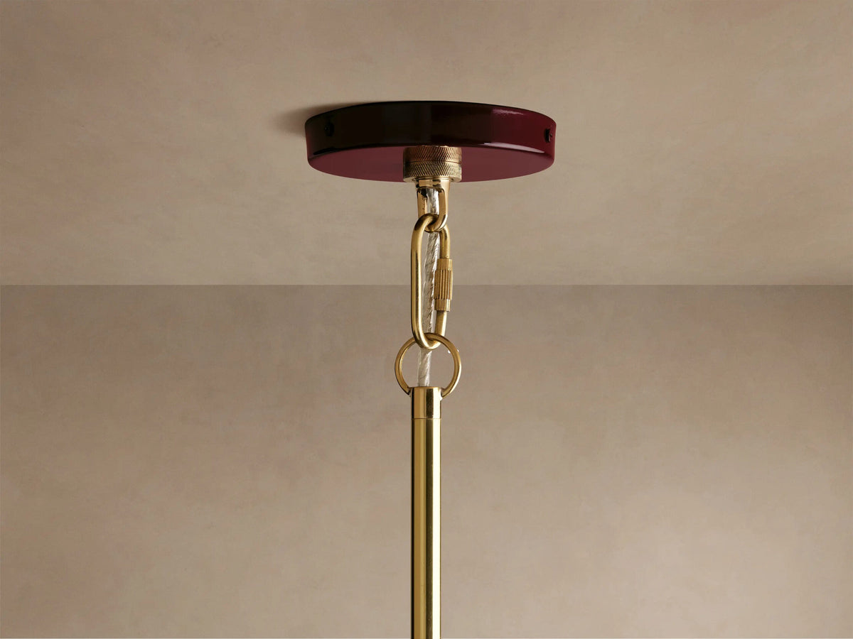 Bonham brass dome pendant — product view 32