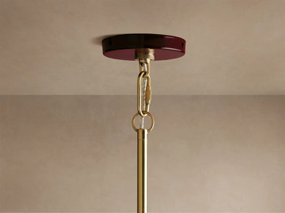 Bonham brass dome pendant — product view 32