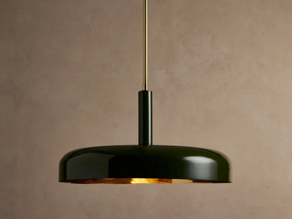 Bonham brass dome pendant — product view 5