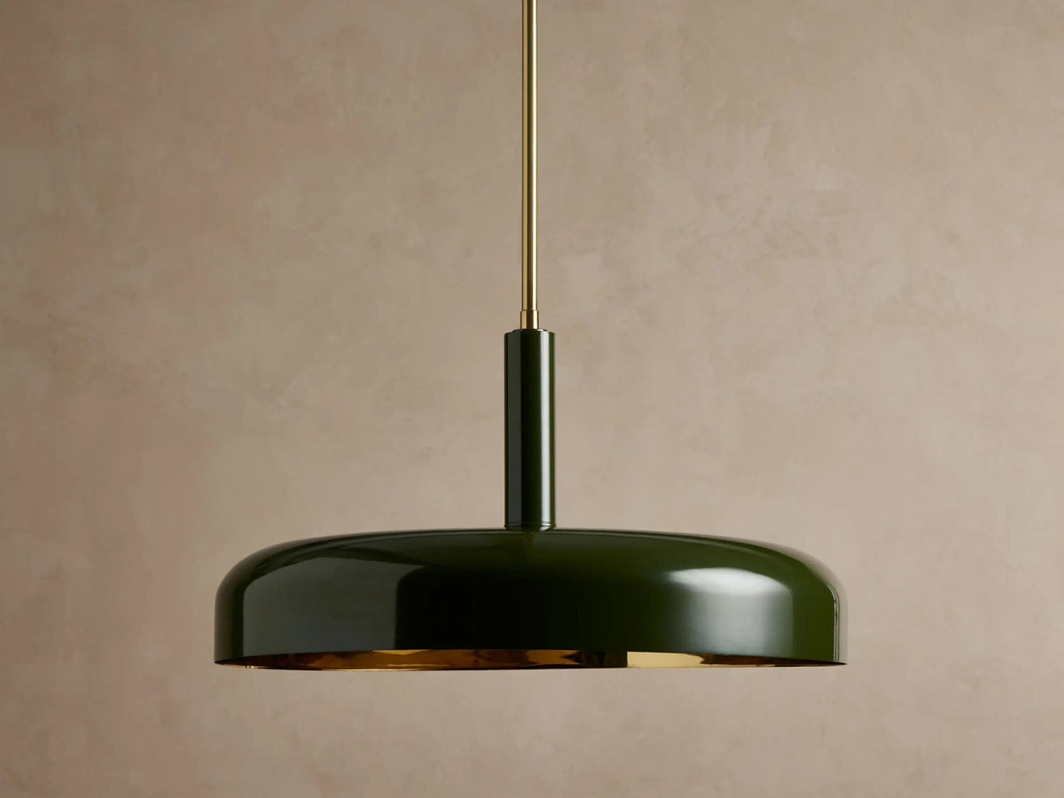 Bonham brass dome pendant — product view 6