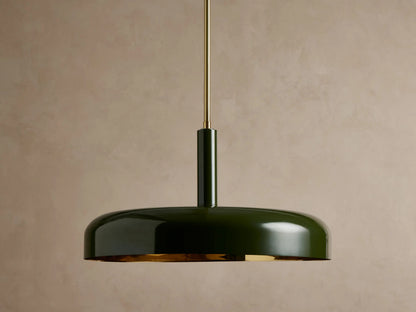 Bonham brass dome pendant — product view 6