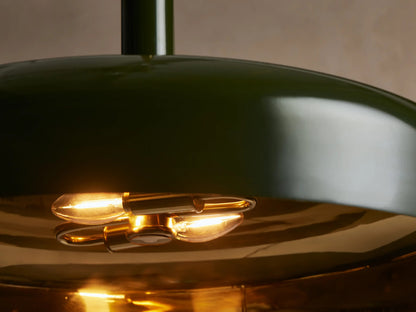 Bonham brass dome pendant — product view 7