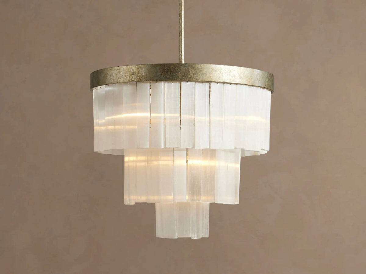 Cameron Selenite Chandelier — product view 1