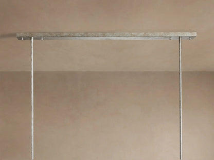 Selenite Chandelier Rectangular 49 Inch — product view 9