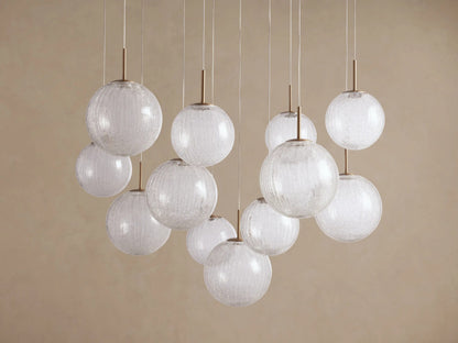 Casen Modern Glass Light Round Chandelier — product view 18