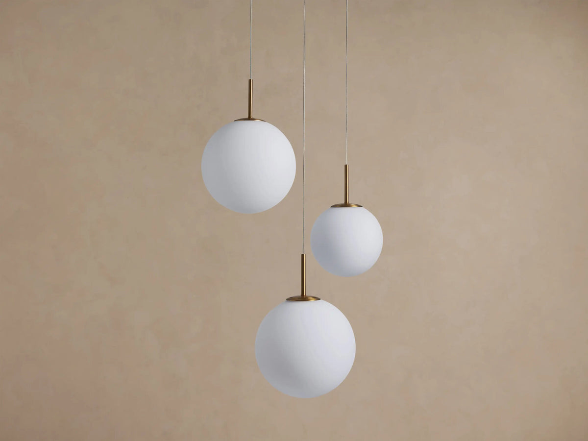 Casen Modern Glass Light Round Chandelier — product view 23