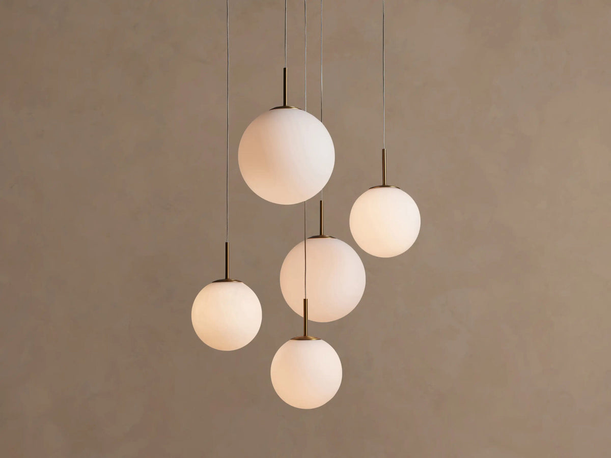 Casen Modern Glass Light Round Chandelier — product view 26