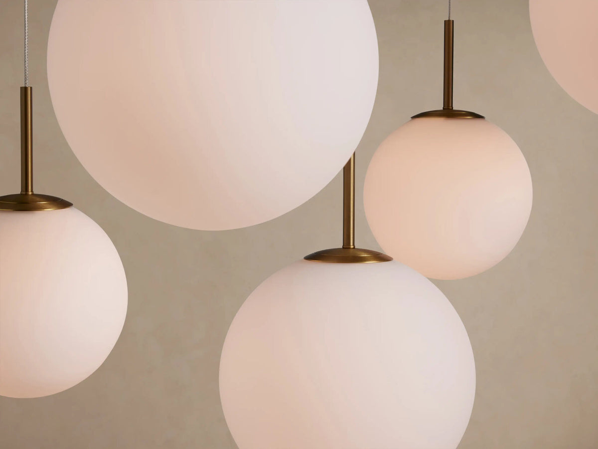 Casen Modern Glass Light Round Chandelier — product view 34
