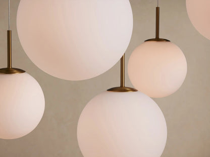 Casen Modern Glass Light Round Chandelier — product view 34
