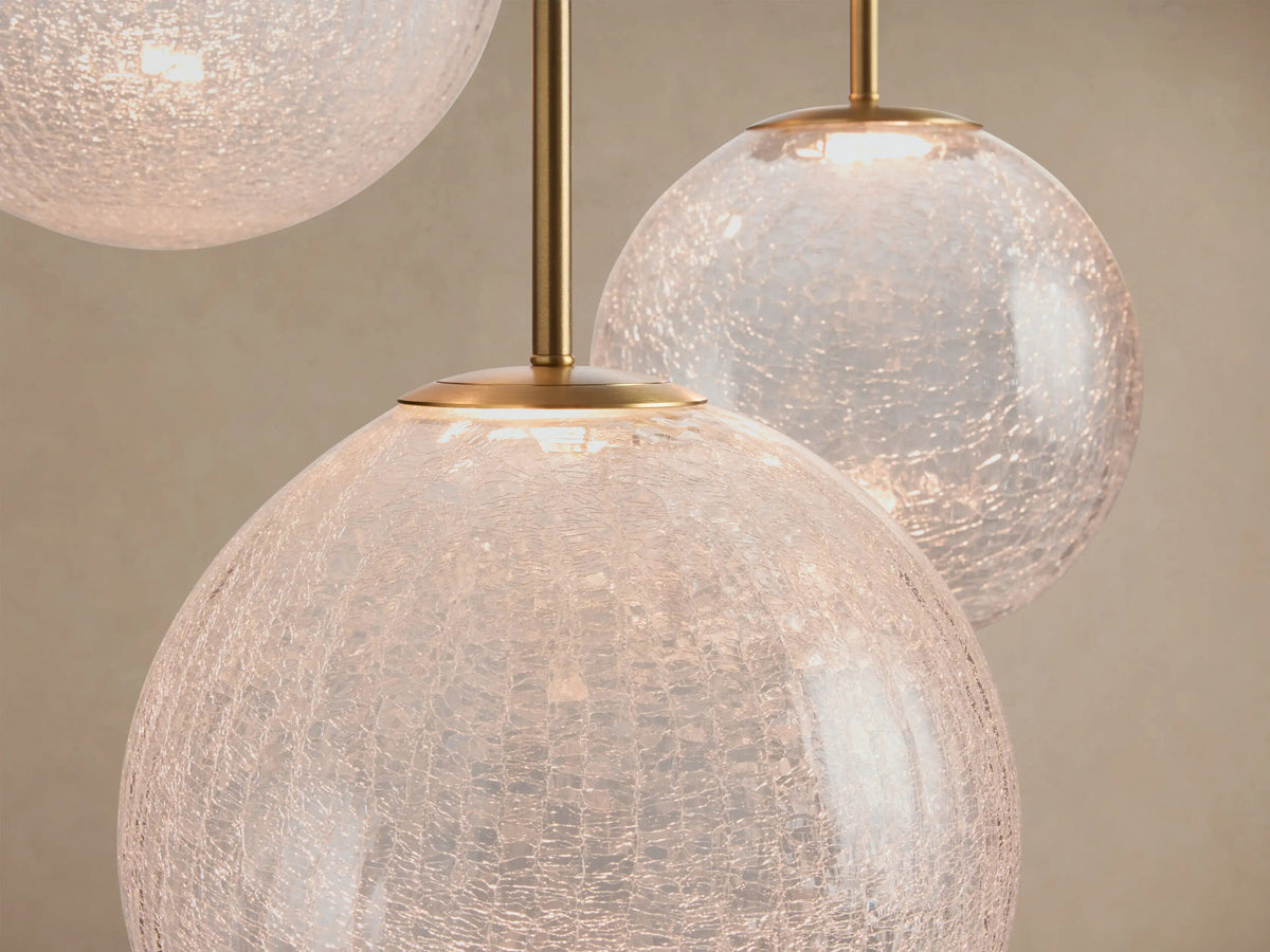 Casen Modern Glass Light Round Chandelier — product view 4