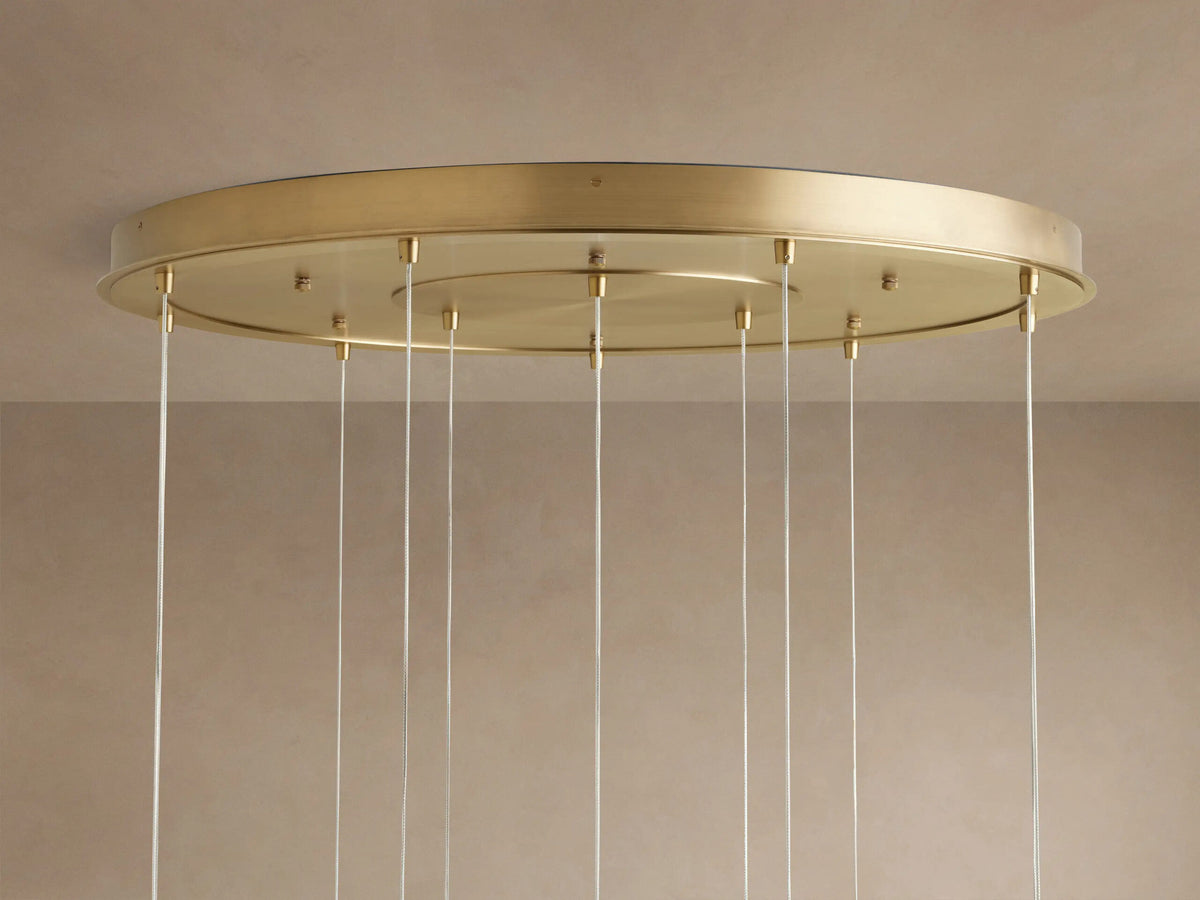Casen Modern Glass Light Round Chandelier — product view 40