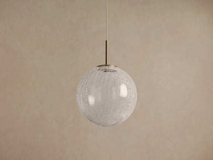 Casen Opal Glass Pendant in Matte Opal — product view 6