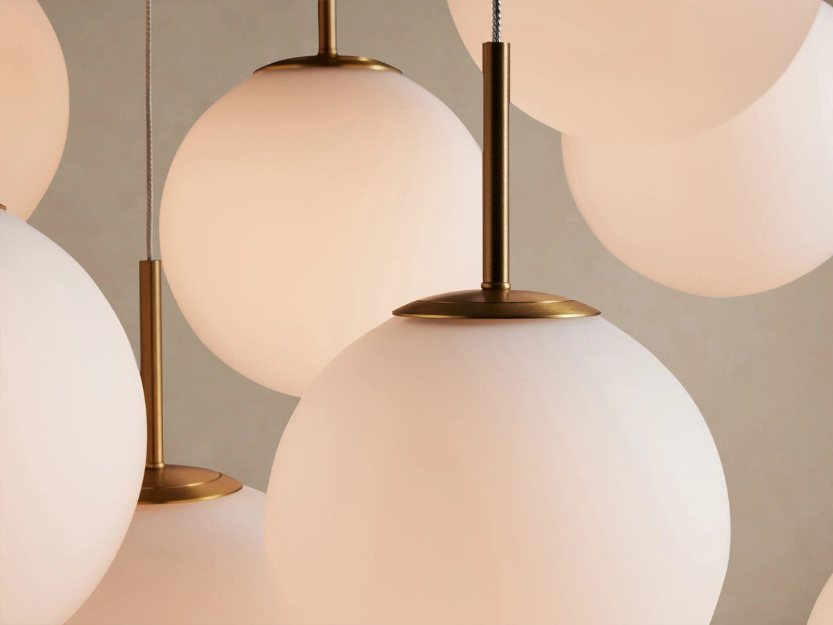 Glass Linear Light Casen 65 Inch Crackle Chandelier — product view 11