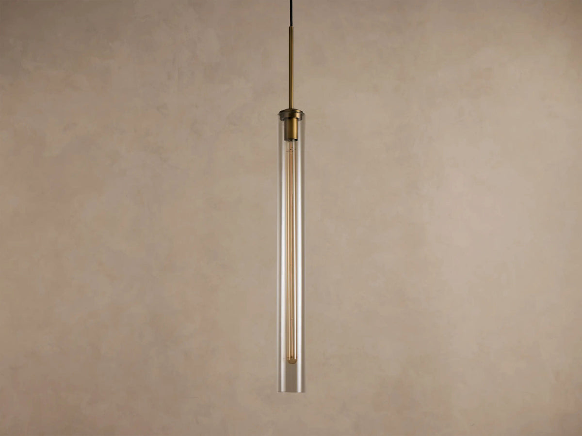 Colleena Fluted Glass Pendant — product view 4