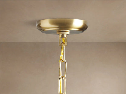 Dandelion Round Crystal Chandelier 30 Inch Silver — product view 12