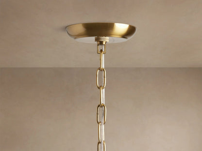 Dandelion Round Crystal Chandelier 30 Inch Silver — product view 8