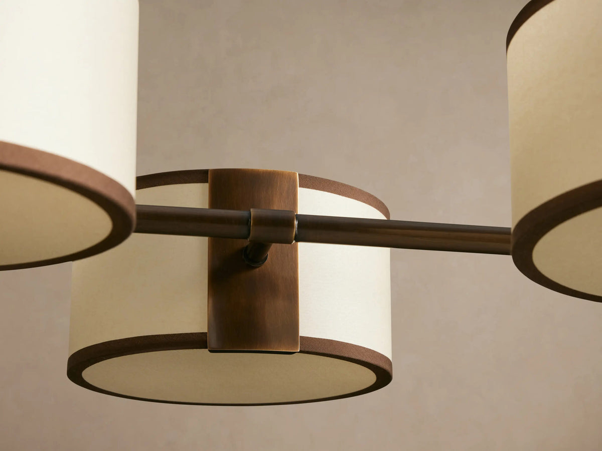 Fabric Chandelier Linear Dining Room Light — product view 11