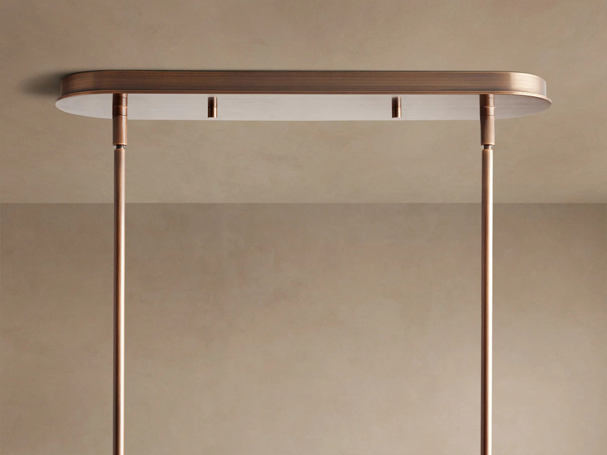 Fabric Chandelier Linear Dining Room Light — product view 12