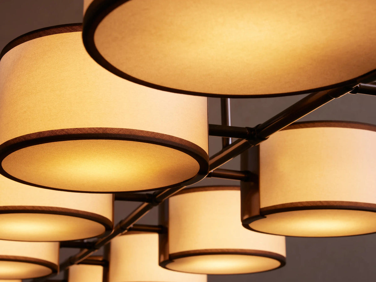 Fabric Chandelier Linear Dining Room Light — product view 15
