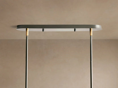 Fabric Chandelier Linear Dining Room Light — product view 4