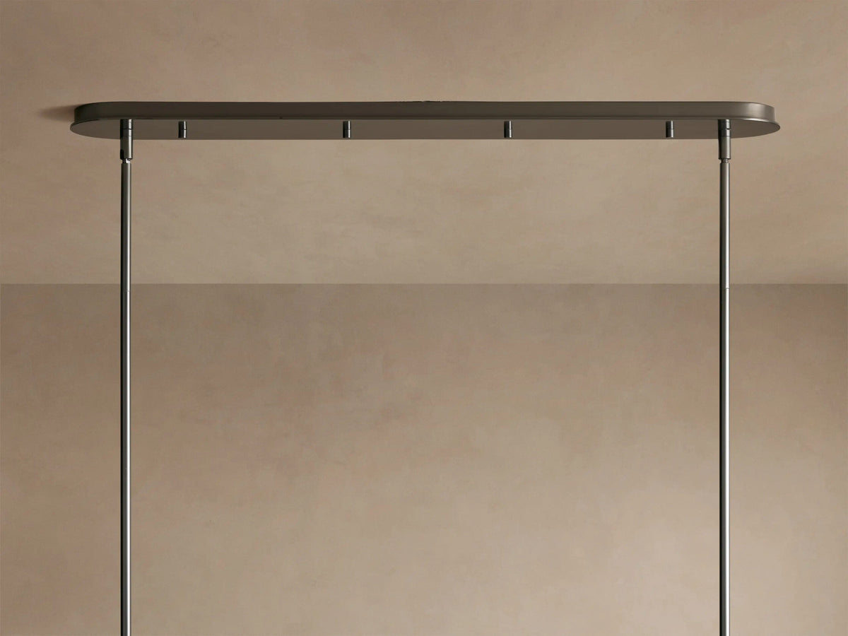 Fabric Chandelier Linear Dining Room Light — product view 8