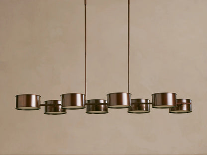 Daphne Linear Metal Light Chandelier — product view 11