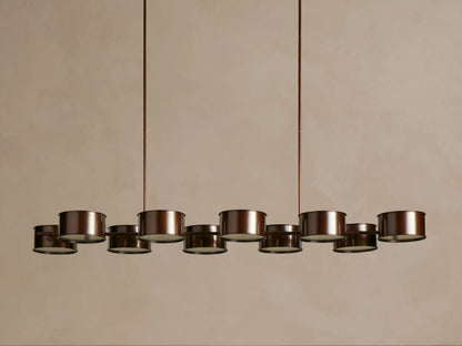 Daphne Linear Metal Light Chandelier — product view 16