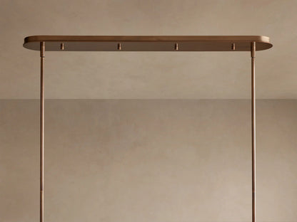 Daphne Linear Metal Light Chandelier — product view 19
