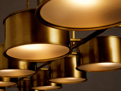 Daphne Linear Metal Light Chandelier — product view 8