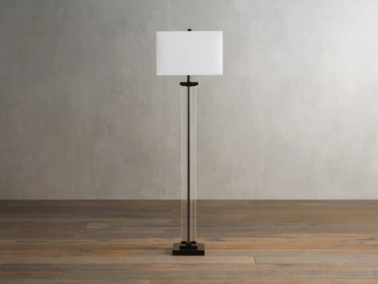 Dawson Crystal Floor Lamp in Bronze — product view 2