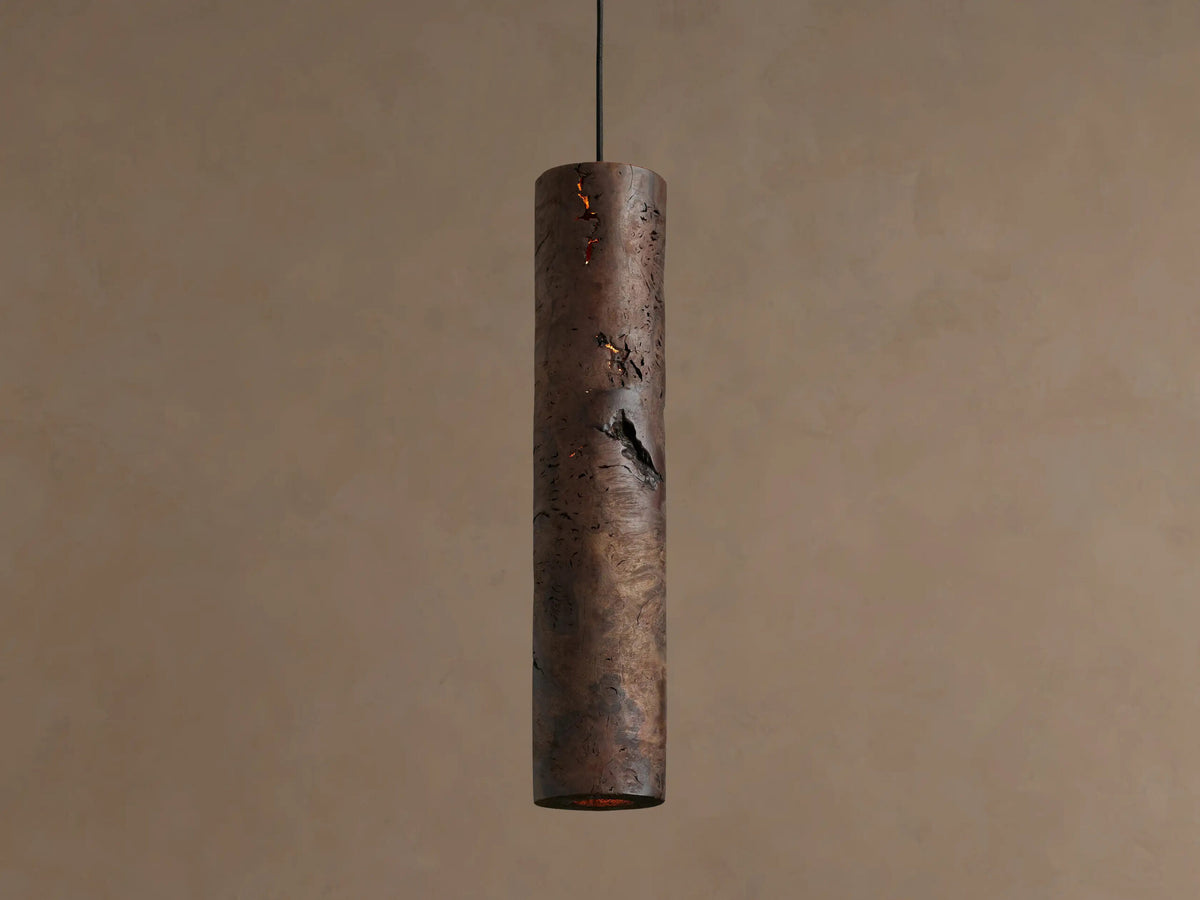 Dedalo Wood Pendant Light — product view 2