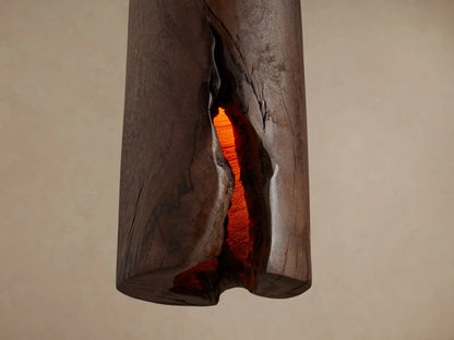Dedalo Wood Pendant Light — product view 3