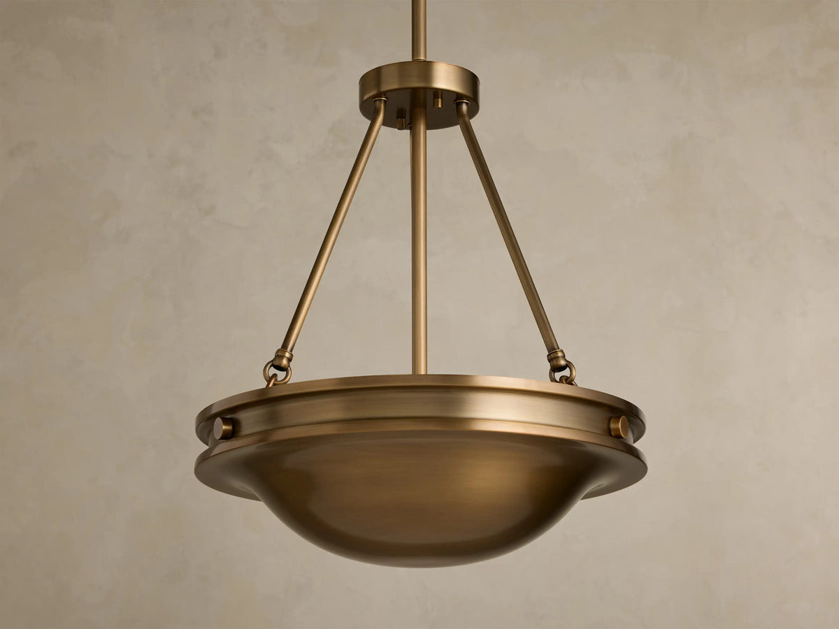 Edith Modern Brass Pendant Light — product view 2