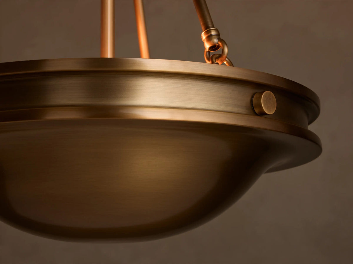 Edith Modern Brass Pendant Light — product view 3